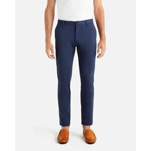Rhone Commuter Pants Classic Chinos Slim Fit Tapered Navy Blue Size 31